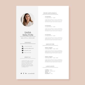 Base CV & Career Focus